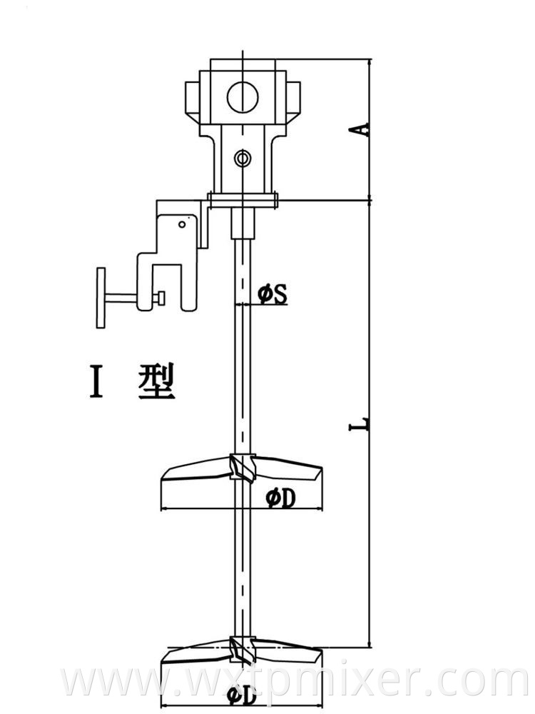 High Quality Pneumatic Mixer Mixer For Paint3